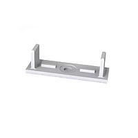 Essentra Components FCRC-13B-4A-RT Flat Clamp,Flat/Rnd,Adh Mnt,Natural,