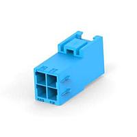 AMP Connectors - TE Connectivity 1-368587-6 Headers & Wire Housings PDL 4P CAP 3.96 D/R F/H(GWT) B