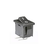 NKK Switches CWSA11AAN2H Rocker Switches SPST ON-OFF BLACK 6A VERTICAL "I O" RA P