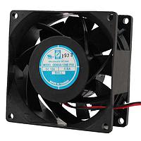 Orion Fans OD8038-12LBIP68 Axial DC Axial Fan, 80x80x38mm, 12VDC, 50CFM, 3.6W, 41dBA, Ball, Wire, IP68