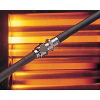 OMEGA FT-MCD16-04-K3 Chrome-Plated Brass Mechanically Keyed Quick Couplings (1/4 in, Barbed Fitting, 1/8 in, Quick Coupling Female, Coupling, Barbed Fitting)