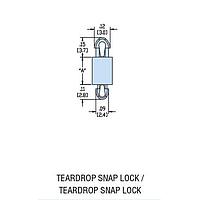 Heyco 10352 PCB Support HSP-MDL-3-01 NATURAL NYL PCB Support