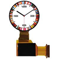 Microtips Technology MTD0130BZOG IPS TFT LED Displays - Round 1.30 Inch Round TFT 360x360 AMOLED Disp