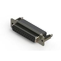 EDAC 628-025-321-056 Receptacle Vertical Metal Body D-Sub Connector