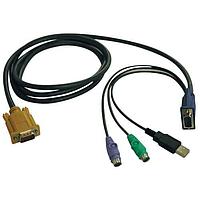 Tripp Lite P778-006 KVM Cable Kit USB-PS2 Combo CblKit B020/22-U08/16 Sw-6'