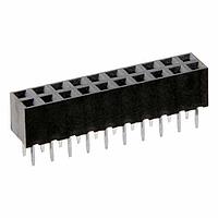 Harwin M22-7141042 Socket Assembly 10+10 DIL VERTICAL GOLD+TIN SOCKET