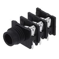 Amphenol Audio ACJS-HHOP Phone Connectors 1/4"JACK HOR CHASIS CONN PLSTC MNT