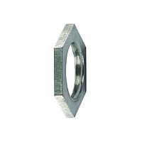 HellermannTyton 166-90356 Conduit Fittings & Accessories HelaGuard Metallic Locknuts, 3/4" NPT Thread, 0.75" Dia., NPB Metal, 10/pkg