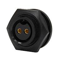 Switchcraft W4180-2SG-P-300 Standard Circular Connector PANEL MOUNT FE 2#12 CRIMP