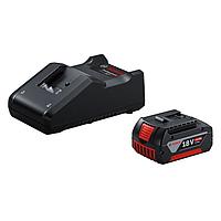 BOSCH 1600A039YL GAL 18V-40 Battery Charger and 1 GBA 4.0Ah Battery