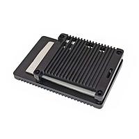 EDATEC ED-Pi5Case-OB Aluminum Pi5 Passive Cooling Open CNC Case, black color