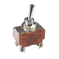 NKK Switches S831/328 Toggle Switches SWITCH TOGGLE 3PST 30A 125V