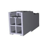 AMP Connectors - TE Connectivity 176284-6 AC Power Plugs & Receptacles AMP UNIVERSAL POWER CAP 4P