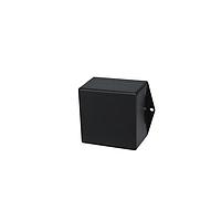 Bud Industries CU-1472-MB Utility Utilibox Style H Plastic Utility Box with Mounting Flanges (3.1 X 3.1 X 2.1 In)