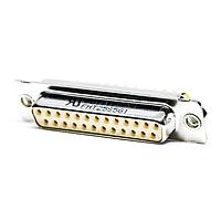 Molex / FCT 173109-0067 Receptacle 25 POS. SKT. RT/ANG PCB MOUNT