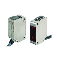 OMRON E3ZM-CT61 Oil-resistant photoelectric sensor (Through-beam, 15000 mm, NPN, M12 pigtail Smartclick)