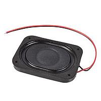 Same Sky (formerly CUI Devices) CDS-40304-L100 Electromagnetic 2W 4Ohm 400Hz WireLd 40x30mm Papr Nd-Fe-B