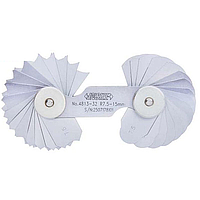 Insize 4813-34 Radius Gages (1.0-7.0mm / 34 leaves)