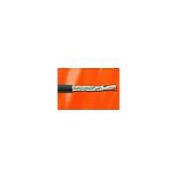 Alpha Wire 45430/2 BK199 Commercial Application 18 AWG 2 Conductor 600V/1000V Foil, TPE Spool Black PER FT