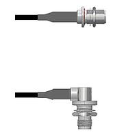 Amphenol Custom Cable Q-1X0490008120i RF Cable Assemblies N-SJB/TNC-RJ RG58 120I
