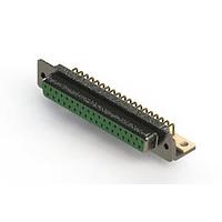 EDAC 622-M37-360-GT4 D-Sub Connectors - Standard Density EDAC Right Angle D-Sub Connector