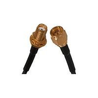 Johnson / Cinch Connectivity Solutions 415-0205-006 RF Cable Assemblies SMA JCK-STR PLUG RG174 6IN