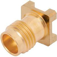 Amphenol SV Microwave 3321-00001 PCB Connectors 1.85mm Female PCB Low Profile Thru-Hole Connector
