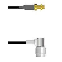 Amphenol Custom Cable Q-2Y04W0008009i RF Cable Assemblies SMA-SJB/TNC-RP RG58 9I