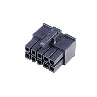 Molex 46992-1010 Receptacle Housing MiniFitJr Rcpt DR V2 GW 10Ckt