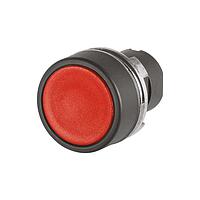 EAO 46-2134.1120.000 Round Actuator, oe 22.3 mm, oe 29 mm, flush, non illuminative, Red, Plastic, opaque, round, Black, Plastic, Maintained, IP65, IK03