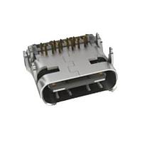 Adam Tech USB-C20-S-VT-CS15-WP-BK Receptacles USB C 2.0 Receptacle, Vertical Through Hole, Power, 3P, IPX8