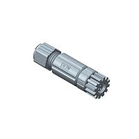 Amphenol LTW M8P-03BFFB-SL7001 Sensor Cables / Actuator Cables M8 Circular Metric Connector, A Code, Plastic, 3A, 03 pins, Female Connector, Female Contact, Straight, Screw Thread, Field Installable, F4.5 - F6.5mm, IP67 Mated