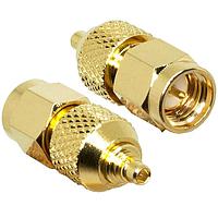 Linx Technologies - TE Connectivity ADP-SMAM-MMXM RF Adapters - Between Series SMA Plug -MMCX Plug Adapter