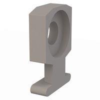 Essentra Components 23TA00250 Cable Tie Mounts Cable Tie Holder, Screw Mount, 1/4 Screw