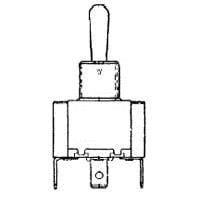 Honeywell 12TS95-7 Toggle Switches DPDT QC TERMINALS MOM ON-OFF-MOM ON