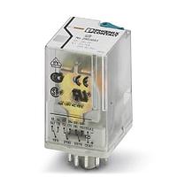 PHOENIX CONTACT 2903695 z~~Single Relay Plug-in, 3PDTs 120 V AC