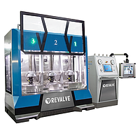 Revalve S-3-100/10-3 Multi-station test bench for shut off & control valves