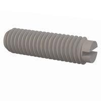 Essentra Components 011032S062 Set Screw Set Screw, Slotted Head, #10-32 Thread, 5/8 Lg