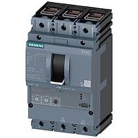 SIEMENS 3VA21637HL360AA0 Line Protection BRKR 3VA21 3P 63A 110KA ETU3-LI BOX