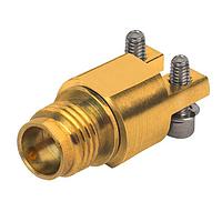 Amphenol SV Microwave 1621-60092 Connectors 2.4mm Female PCB Edge Launch Connector, 2 Hole, Torque Resistant
