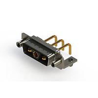 EDAC 629-3WK3650-1ND Mixed Contact D-Sub Connectors Right-angle Power Combo D-Sub Connector