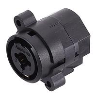 Amphenol Audio ACJC6SL BULK Receptacles 1/4" XLR Dual Chassis Mount C Type Stereo Solder ContactLatchless Non-switch XLR