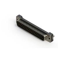 EDAC 627-037-620-016 D-Sub Connectors - Standard Density Vertical Plastic Body D-Sub Connector