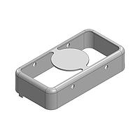 Masach Tech MS230-10F-NS EMI/RFI Shield Frame, Two-Piece 23 x 11.7 x 5mm Two-piece Drawn-Seamless RF Shield/EMI Shield FRAME (Nickel-Silver)