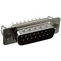 NorComp 772-E15-113R051 Plug IP67,15P M VERT NI W/CLINCH NUT 10