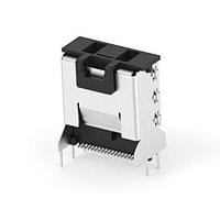 AMP Connectors - TE Connectivity 1888957-1 I/O Connectors T-H Shld'd Vert Recp Assm 36P Mini-SAS