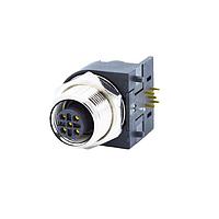 NorComp 861-005-213R004 Right Angle M12 5 Pos F Rt Ang Pan mnt