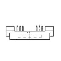 Hirose Electric FX4A2-20S-1.27SV(99) Board to Board & Mezzanine Connectors 20P STRT SMT RECEPT NO LOC BOSS GLD PLT