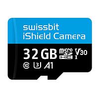 Swissbit SFSD032GN1PT1TB-I-6F-06P-SW3 MicroSD Cards Secure microSD Card, PS-66u iShield Camera, 32 GB, 3D PSLC Flash, -40C to +85C