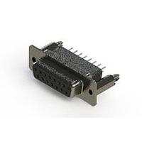 EDAC 628-015-341-276 D-Sub Connectors - Standard Density Vertical Metal Body D-Sub Connector